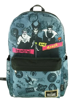 Mochila KBNL Clásica Villanos Disney con Compartimento para Laptop para Escuela, Tra... Foto 1 de 4