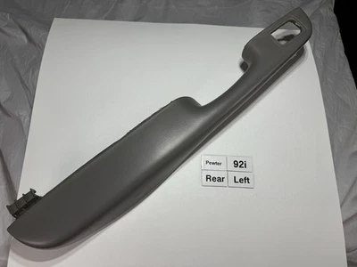 99-06 Silverado Sierra Rear Left Armrest PEWTER GRAY 92i Door Pull Grab Handle Foto 1 de 4
