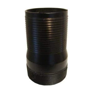 KING COMBINATION NIPPLE 3" Male NPT x Hose Shank, Black Steel - Picture 1 of 8