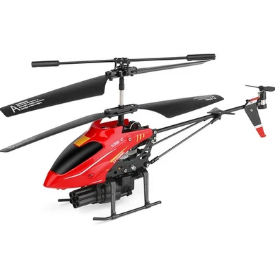 WLtoys V398-C 2.4G 4CH 6-Axis Gyro Altitude Hold with Missile Launch RC Helicopt - image 1 of 4