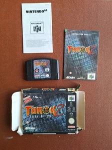Turok 2: Seeds of Evil Nintendo 64, 1998 Boxed - Picture 1 of 14