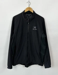 Chaqueta ligera con capucha vintage ARC'TERYX Atom LT para hombre negra de nailon talla XL Top - Imagen 1 de 12