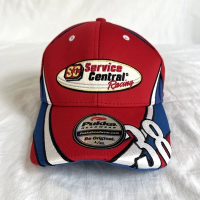IndyCar Racing Cap Service Central Racing #38 Pukka Headwear L-XL - Image 1 of 4