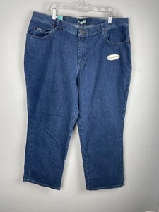Lee Womens Jeans Size 24W Petite Straight Leg Relaxed Fit Mid Rise NWT - Picture 1 of 11