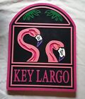 Tiki Bar Flamingos Key Largo 3D routed wood Beach Bar Sign Custom
