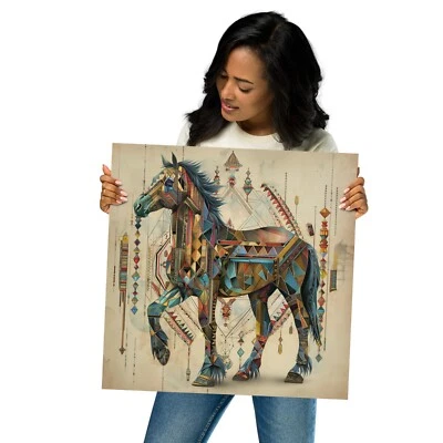 World of Wilds - Dusty Spur Horse 1 - artistic poster - Image 1 of 4