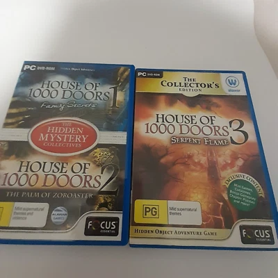 HIDDEN OBJECT PUZZLE PART 1, 2, 3, PC GAME HOUSE OF 1000 DOORS. - Image 1 of 4