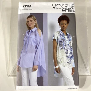 Vogue Patterns V1954 Misses Loose-Fitting Pullover Top Sewing Pattern 2023 Uncut - Picture 1 of 8