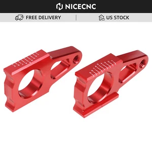 Rear Axle Blocks Swingarm Spool For Honda CRF250 450 R X RX 450L CR125R CR250R - Picture 1 of 6