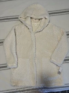 NWT BP. Womens Cloud Hoodie Ivory Egret Size M/L - Picture 1 of 9