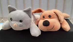 Melissa & Doug Pet Set Plush Puppy Dog & Kitty Toys In Excellent Condition 