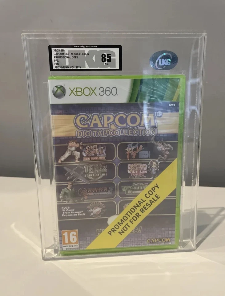 Capcom Digtal Collection (Xbox 360, PAL, 2012, Promo Copy) UKG Graded NM 85 - Image 1 of 1