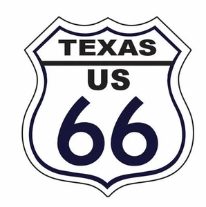 Texas RT 66 Route 66 Sticker MADE IN THE USA D2881 - Picture 1 of 1