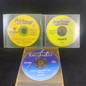 The Print Shop, Print Master and Print Office Corel - Windows 95 - Picture 1 of 6