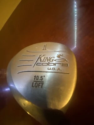 Club de Golf King's Cobra 1 Driver de Madera 10.5° Loft Eje de Acero Rígido para Diestros Foto 1 de 4