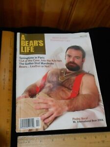 A BEAR'S LIFE magazine Lifestyle for Bear Men MAY 2006 Gay Related