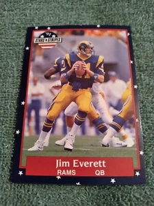 1991 Stars N Stripes Football #78 Los Angele Rams QB Jim Everett EX-Nr Mt - Picture 1 of 2