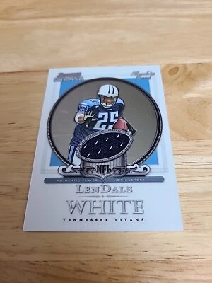 2006 Bowman Sterling Relics LenDale White #BS-LW Rookie RC Jersey $$ - Image 1 of 3