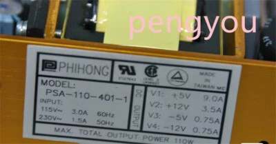 1pcs Used PHIHONG PSA-110-401-1 Fast shipping (FedEx/DHL) - Image 1 of 2
