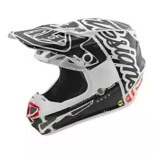 Troy Lee Designs SE4 Polyacrylite Factory MIPS MX Offroad Helmet WHITE SMALL - Picture 1 of 4