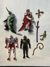 Lot de figurines articulées vintage Superhuman Samurai Syber Squad 1994 Playmates