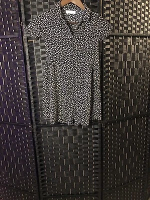 Adorable Vestido Zara Ditzy Floral Cuello Abotonado Niñas - Talla 10 Foto 1 de 4