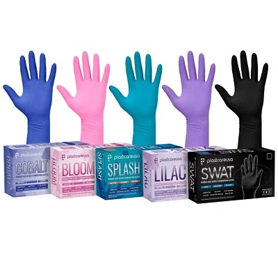 1000 Nitrile Disposable Medical Exam Gloves 3.5 Mil. (Vinyl, Latex, Powder Free) - Image 1 of 4