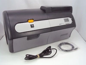 Zebra ZXP Series 7 Z71 300DPI Single Side ID Card Printer Mag RF w/ New Ribbon - Picture 1 of 9