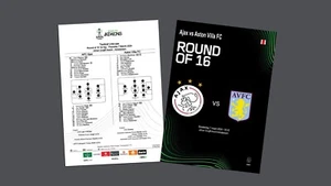 AJAX Amsterdam Netherlands ASTON VILLA England 2024 ECL FAN 12pg A4+ OFFICIAL LU - Picture 1 of 2