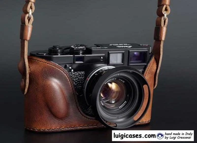 LUIGI'S, ITALY LUIGI SPECIAL CASE,MILLENNIUM MODEL TO LEICA M2,M3,M4,M6,M7,MP,M-A,STRAP,SHIPPED
