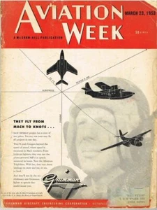 AVIATION WEEK 23 de marzo 1953 Aviation Industry Journal - Imagen 1 de 2