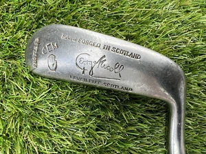 LOVELY GEORGE NICOLL GEM FORGED No 9 PUTTER WITH HICKORY SHAFT. 34.5 INCHES LONG - Picture 1 of 10