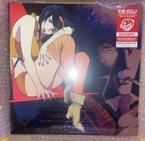 Cowboy Bebop OST Soundtrack Vinyl Lp Newbury Space cowboy Splatter /500 Purple - Picture 1 of 5