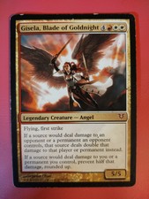 MTG Gisela, Blade of Goldnight -Avacyn Restored- MP/HP Free Shipping Magic Card