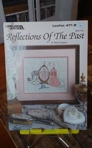 Vtg Reflections of the Past Paula Vaughan cross stitch chart book 5 Leaflet 471 - Bild 1 von 1