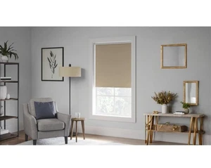 4 Paralumi filtranti leggeri in tessuto di lino StyleWell 37" x 72" nuovi con scatola - Foto 1 di 2