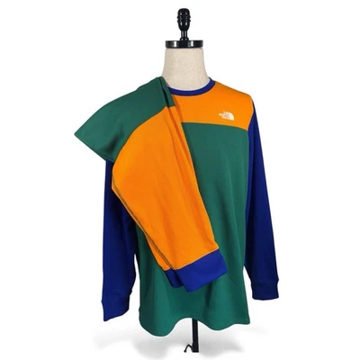 Conjunto de 2 Calças Camisa The North Face Flashdry Térmica Multi Colorblock GG - Imagem 1 de 4