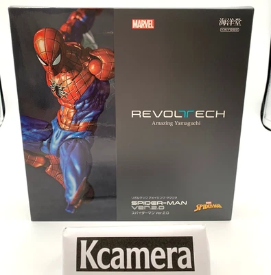 AMAZING YAMAGUCHI SPIDER-MAN ver. 2.0 KAIYODO REVOLTECH Action Figure 2024 JAPAN - Image 1 of 4