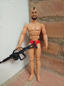 FIGURINE VINTAGE-BIG JIM-PROFESSEUR OBB-MATTEL-1984-AVEC ARME-TBE- - Foto 1 di 6