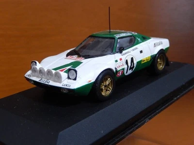 Modellino auto Minichamps 1/43 Lancia Stratos Alitalia Monte Carlo 1975 nuovo - Immagine 1 di 4