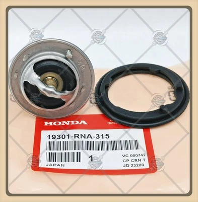 OEM 82°C  Engine Thermostat w/Gasket For Honda Civic 2006-2012HR-V 2016-22 Acura - Image 1 of 4