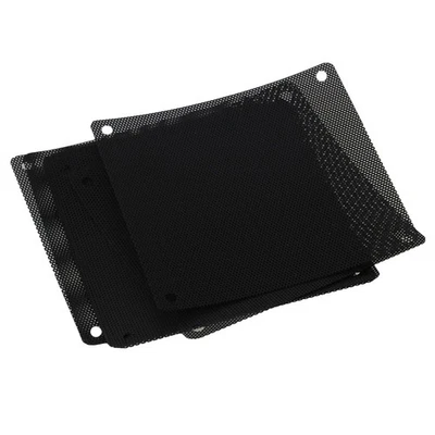20PCS PC Cooler Fan PVC Cover Computer Mesh - 120x120mm (Black) - Image 1 of 4