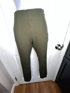 Pantalones Ponte Quince Para Mujer Pequeños Ultra Elásticos Pintuck Tobillo Pantalón Oliva S - Imagen 1 de 23