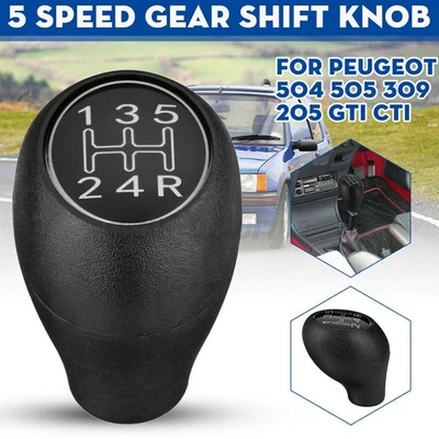 Palanca de cambios de 5 velocidades de plástico para Peugeot 504 505 309 205 GTI CTI Foto 1 de 4