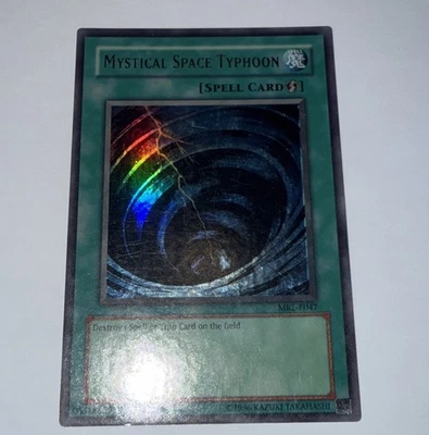 Yugioh Mystical Space Typhoon MRL-E047 Ultra Rare Unl (LP) - Image 1 of 4