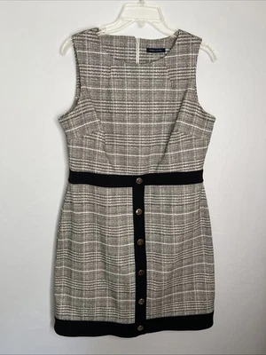Vestido Tommy Hilfiger para mujer 12 cuadros cremallera trasera sin mangas -NUEVO CON ETIQUETAS Foto 1 de 4