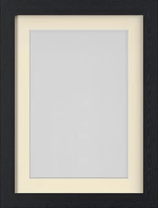 MODERN Photo Picture Poster Frames with Ivory Mounts - Picture 1 of 5