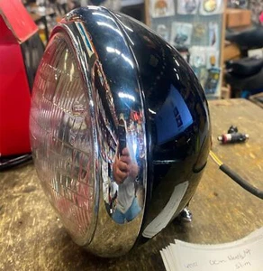 OEM HARLEY HERITAGE SOFTAIL SLIM FLS Fatboy Black FLSTC FLSTF Headlight 73293-10 - Picture 1 of 8