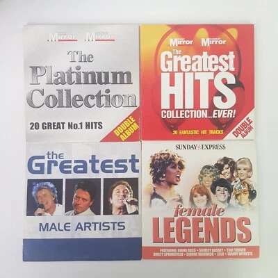 Greatest Hits Male & Female Music Compilation CD 4 Pack Bundle Ross Springfield - Image 1 of 3