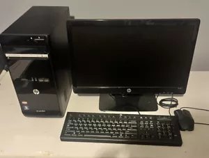HP Pavilion P6-2014 Desktop Computer AMD A6-3620 6GB Ram W/ Keyboard And Mouse - Picture 1 of 11